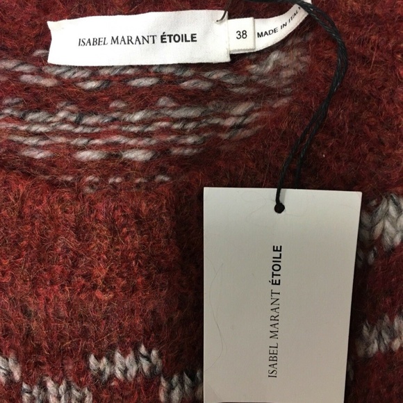BNWT! ISABEL MARANT ETOILE "Gladys Sweater" - Picture 8 of 10